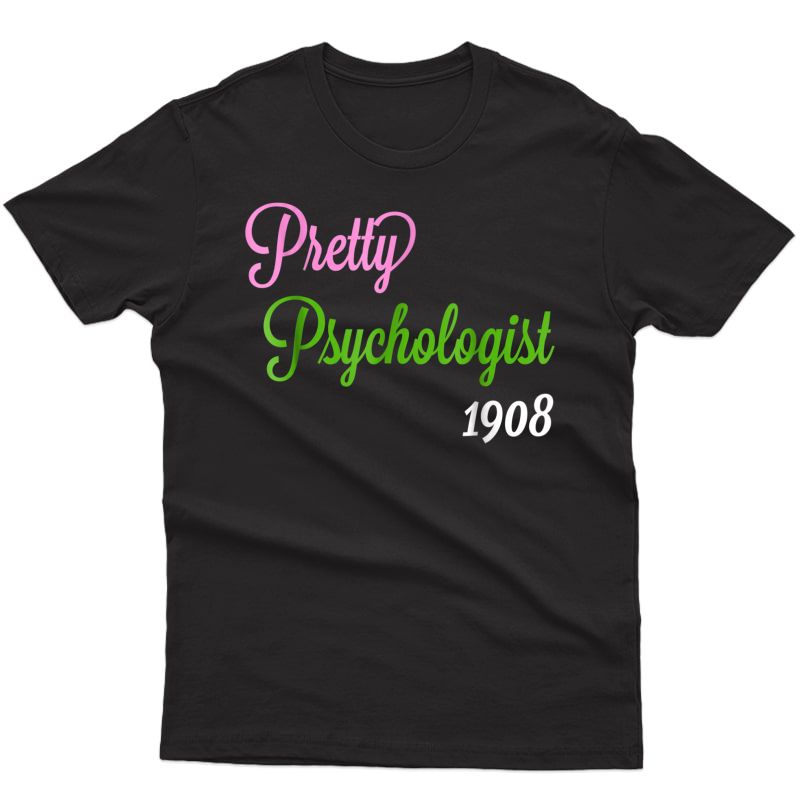 Alpha Kappa A Pretty Psychologist Therapist T-shirt