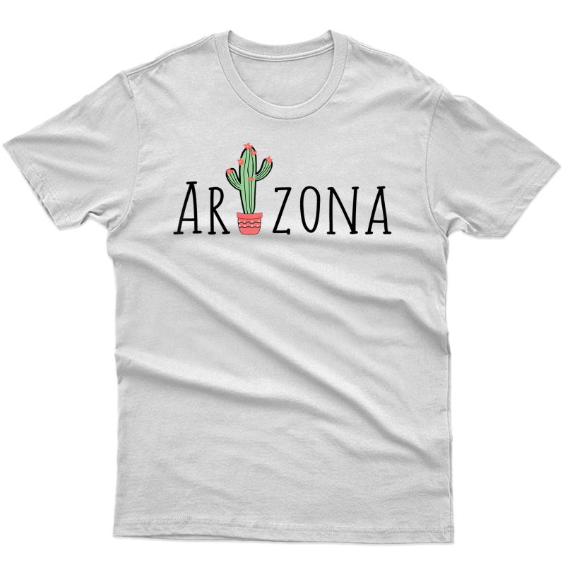 Arizona Saguaro Cactus Tshirt Gift T-shirt