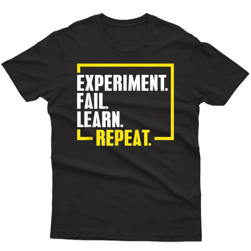 Biology Experit Fail Physics Chemist Biologist Chemistry T-shirt