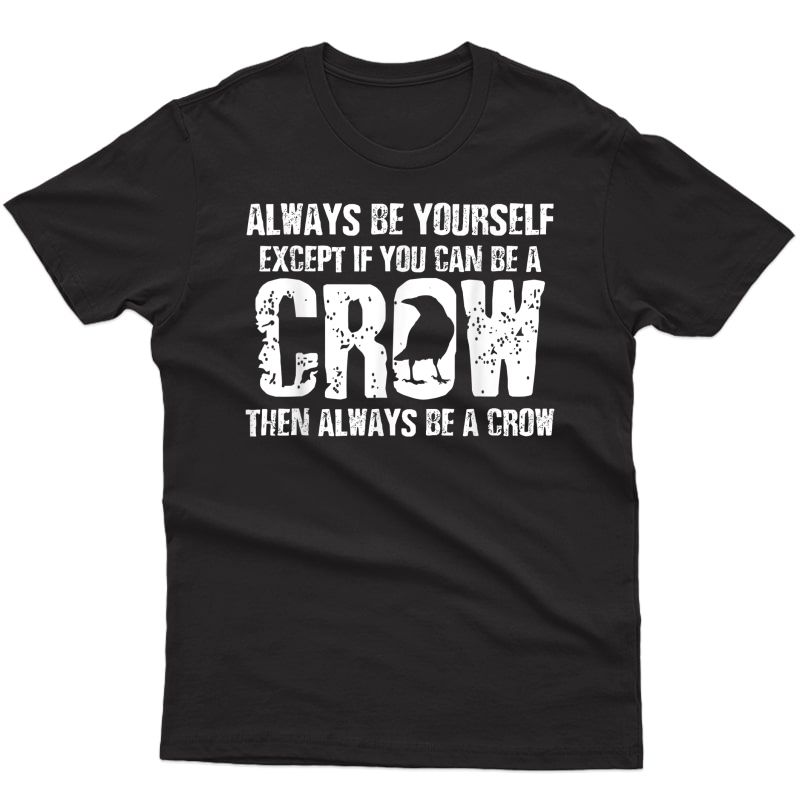 Crow Lover Raven Bird Vintage T-shirt