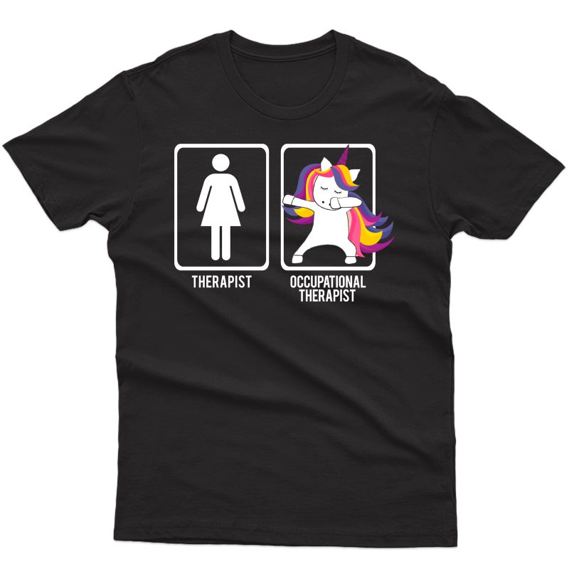 Dabbing Unicorn Occupational Therapist Ot Shirt Gift Dabs