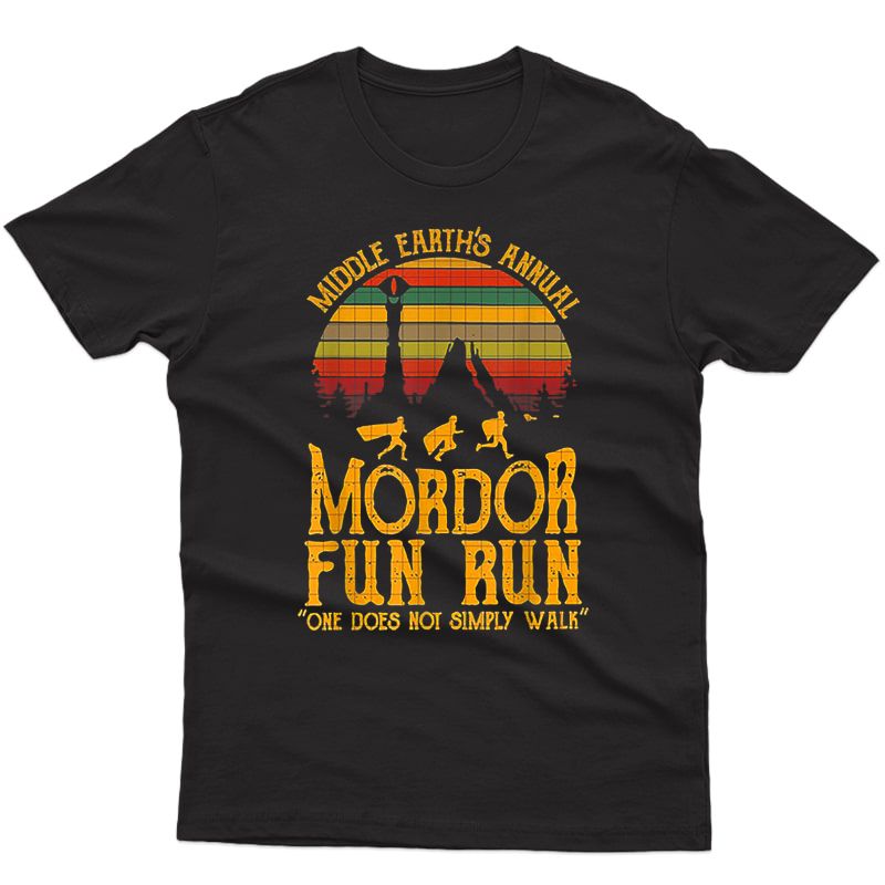 Middle Earth's Annual_mordor Fun Run 'one Does Not Simply T-shirt