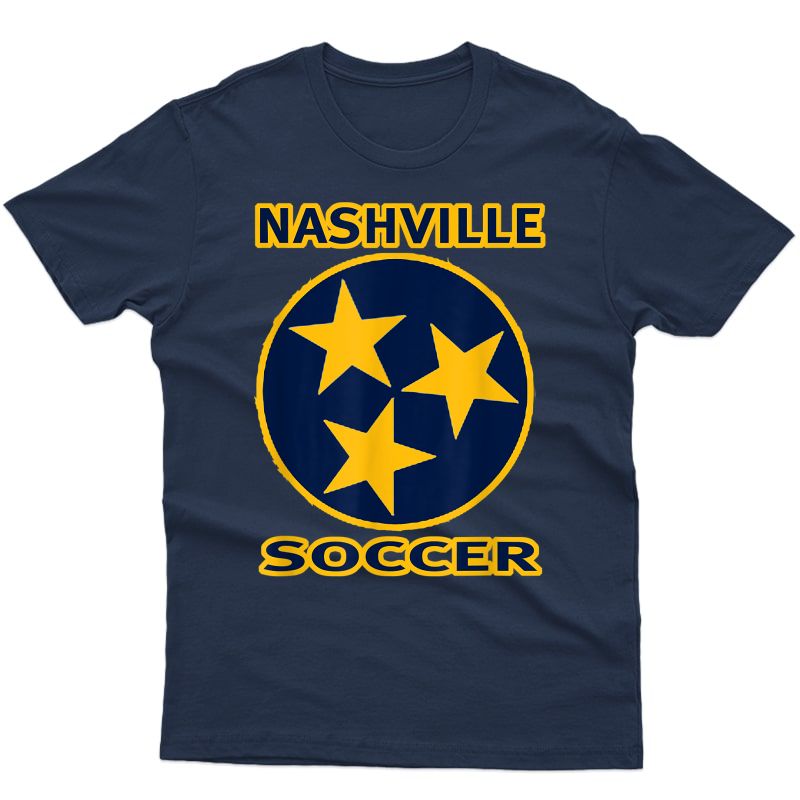 Nashville Soccer Tennessee Tristar Flag Shirt
