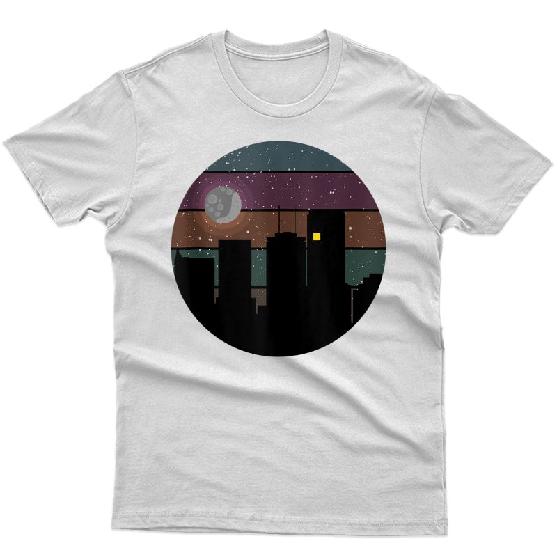 Night Sky Skyline W Skyscrapers - Architect - Skyscraper Day Tank Top Shirts