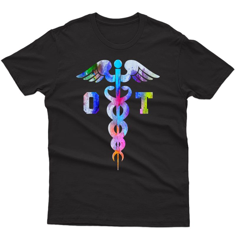 Occupational Therapist Ot Caduceus Gift T-shirt