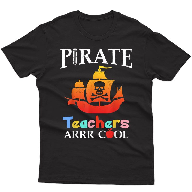 Pirate Tea Design, Tea Gift, Educational Design T-shirt