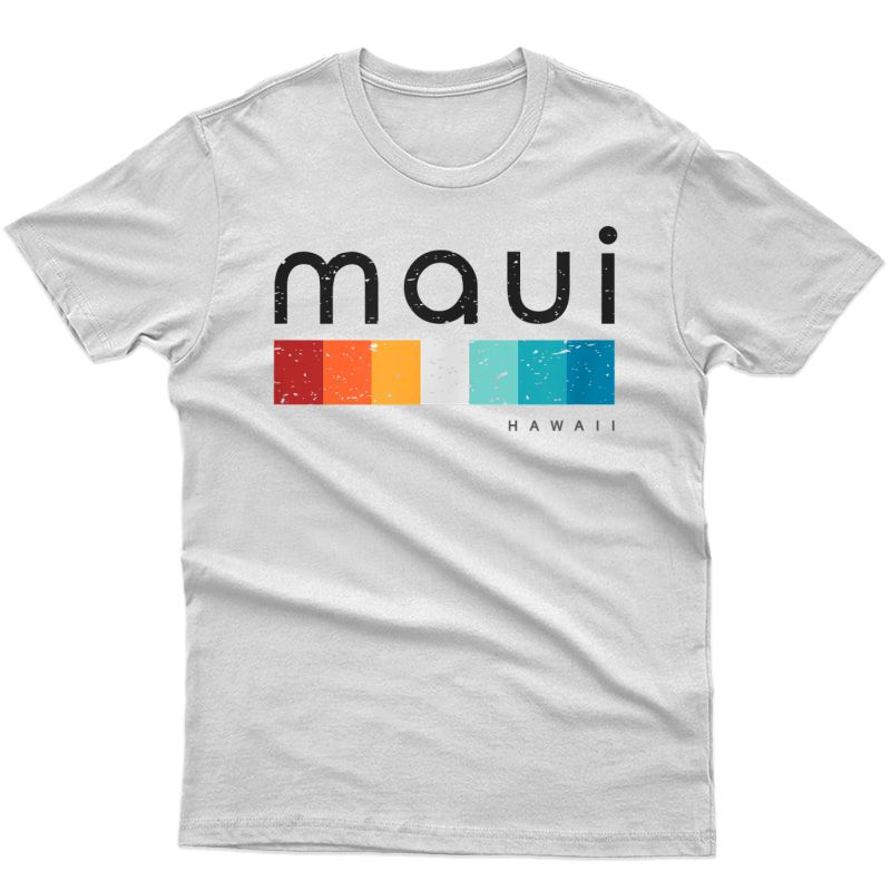 Retro Maui Hawaii Vintage Design T-shirt