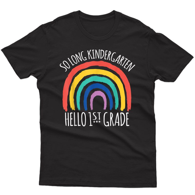 So Long Kindergarten Hello Summer Tea Student T-shirt