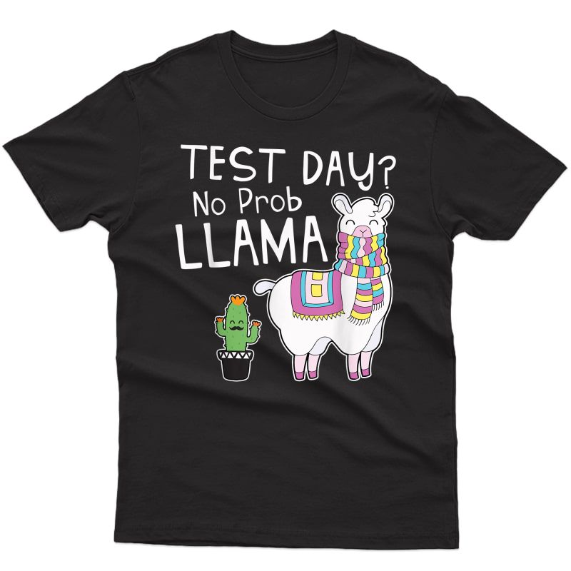 Teas Testing Day Gifts - Test Day No Prob Tea T-shirt