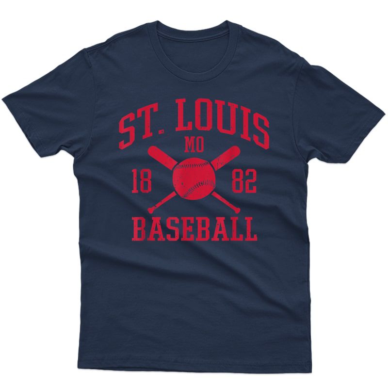 Vintage St. Louis Baseball | Missouri Cardinal Retro Gift T-shirt