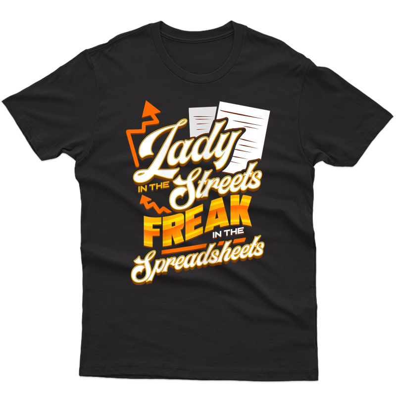  Bookkeeping Funny Gift For Accountant Tax Office Cpa Lady T-shirt