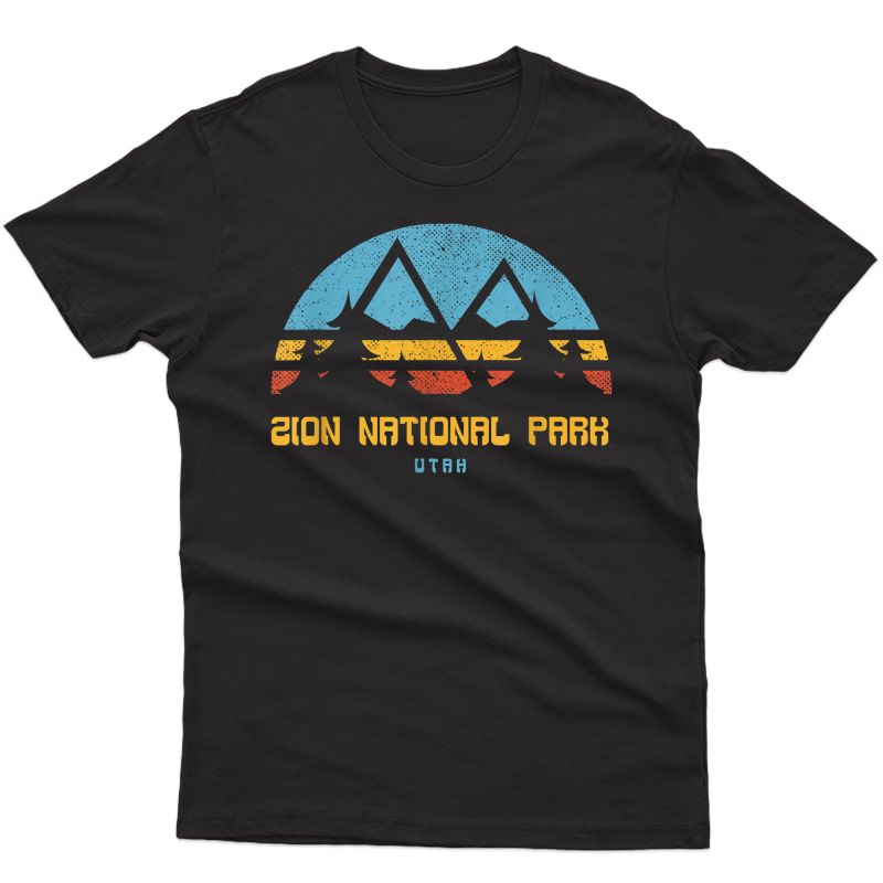  National Park Shirt Utah Retro Vintage Hiking Gift